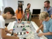Die ersten Legosteine für unser Legofeuerwehrhaus wurden gesetzt