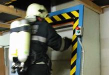 Atemschutzübung in Rufling