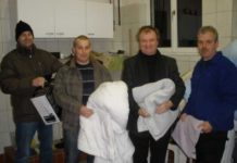 Sammelaktion für Albanien