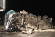 Frontalzusammenstoß auf der neuen B309 alt