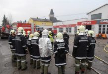 Zugsübung bei Fa. Hochrather alt