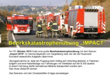 Einladung zur Bezirkskatastrophenübung IMPACT