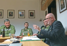 Monatsversammlung mit Prälat Holzinger