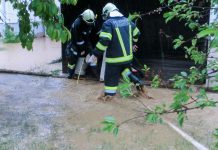 Überflutung in Schmieding