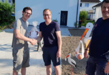 Storch aufstellen und Kameradschaftsausflug